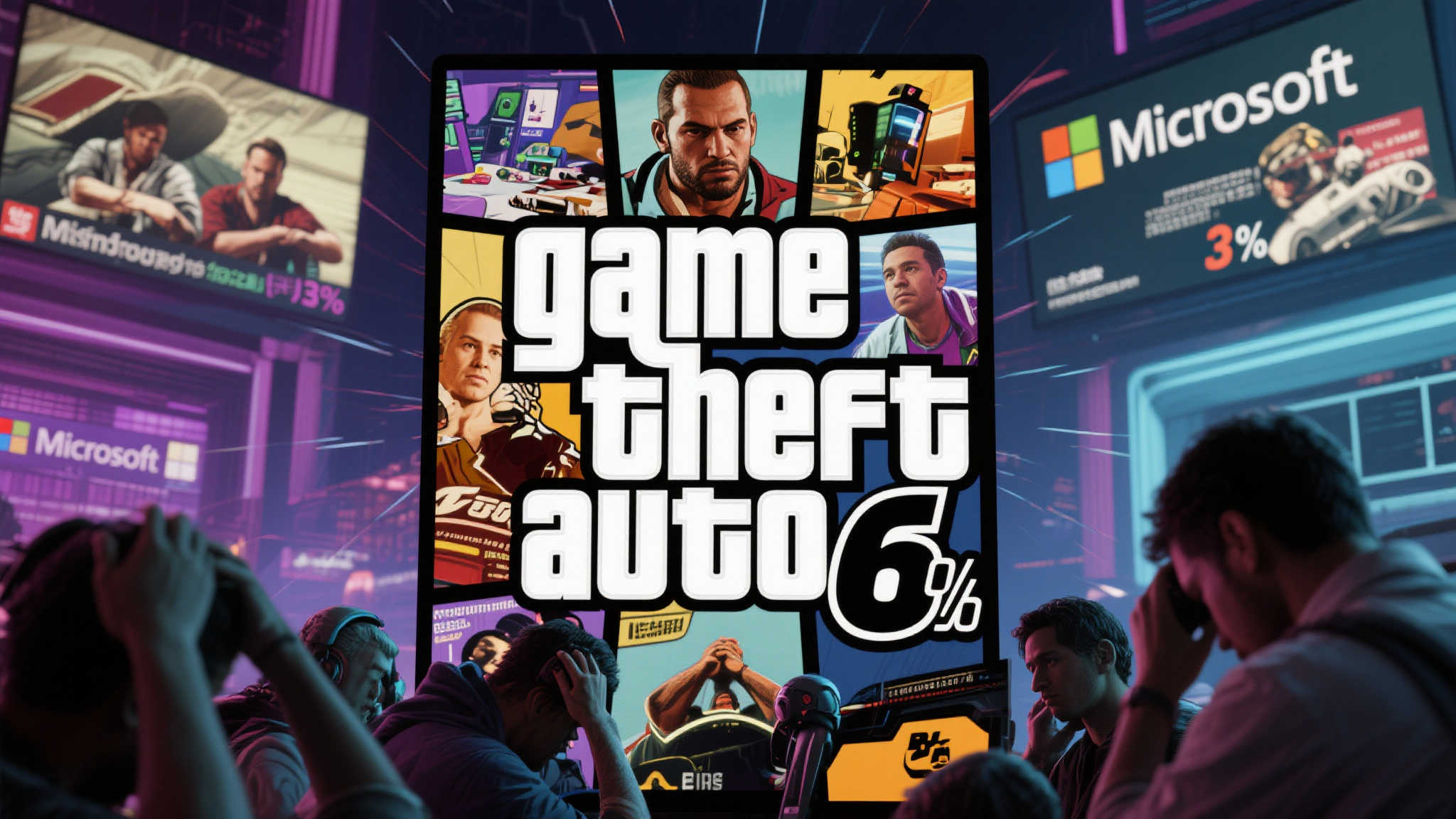 游侠晨讯:微软拟裁员3%!《GTA6》或再推迟发布 游侠晨讯:微软拟裁员3%!《GTA6》或再推迟发布